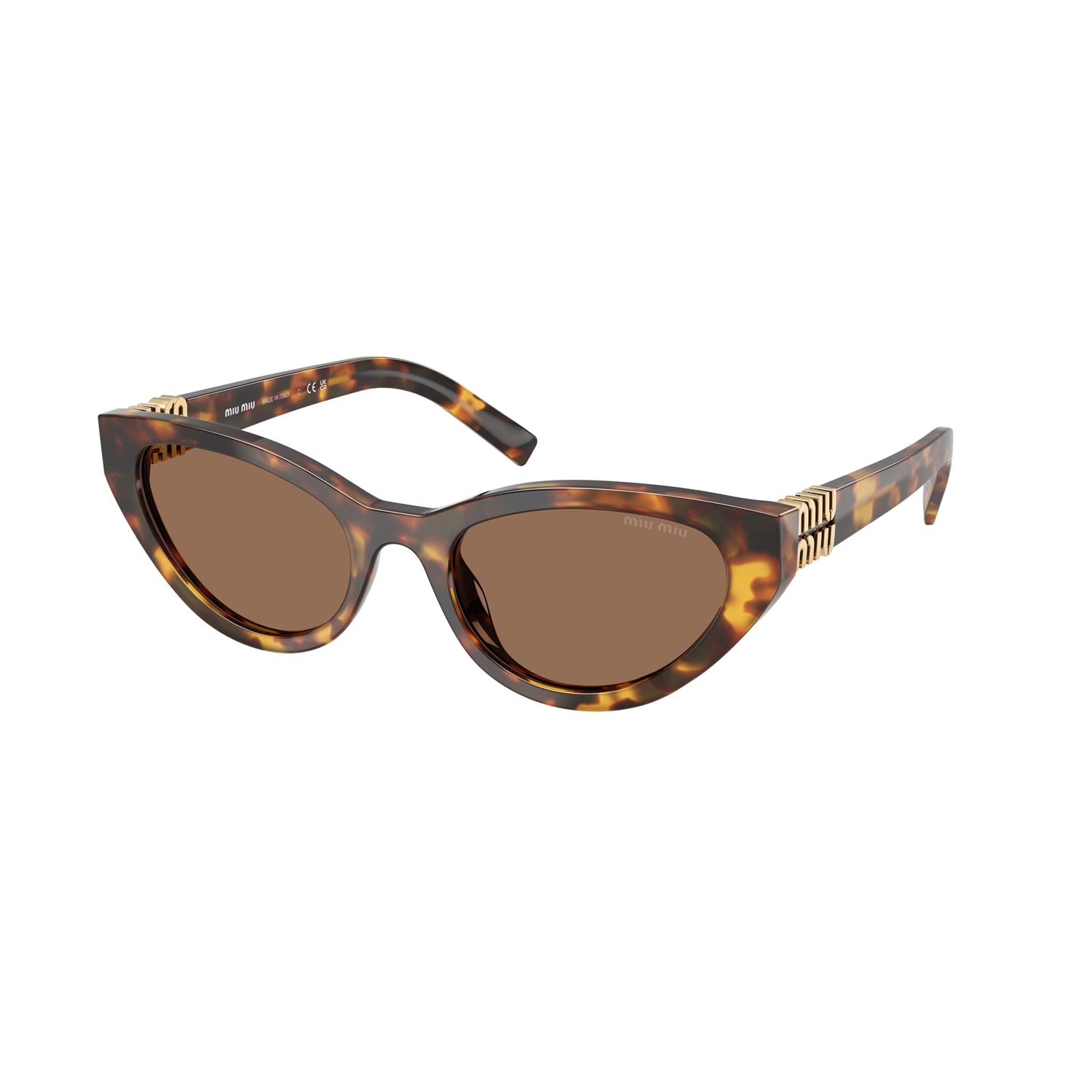 VIP価格！【MIU MIU】OCCHIALI DA SOLE サングラス Miu Miu Eyewear Miu Glimpse オーバルフレーム サングラス